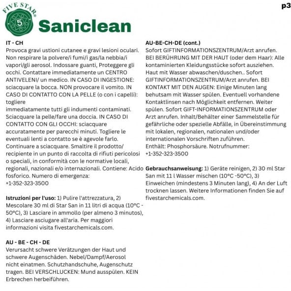 SaniClean 3,79L