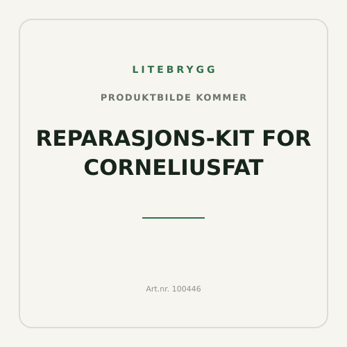 Reparasjons-kit for Corneliusfat