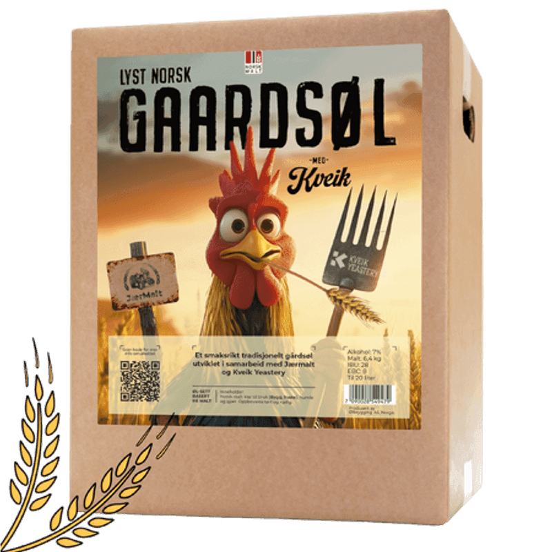 Lyst Norsk Gaardsøl - Allgrain