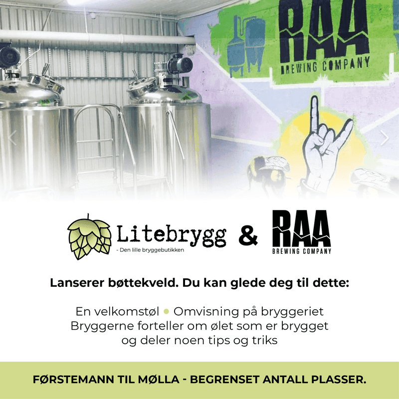 Bøttekveld hos Raa Brewing Company