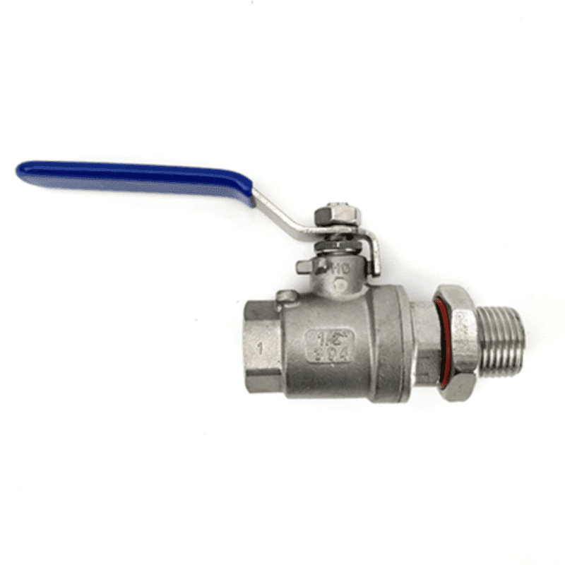 Stengeventil 1/2" BSP han til hun