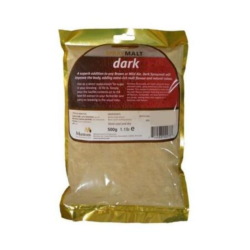 Spraymalt, mørk 500g
