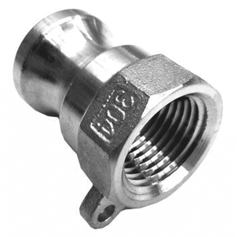 Cam Lock type A male x 1/2" female