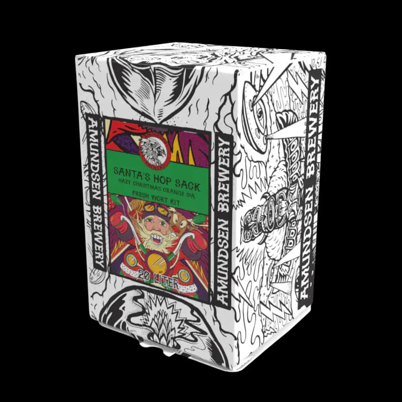 Santa's hop sack - christmas orange IPA - Allgrain