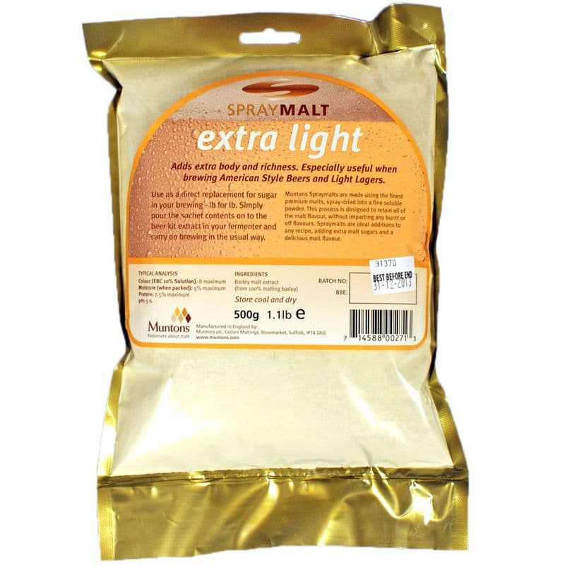 Spraymalt, ekstra lys - 500gr