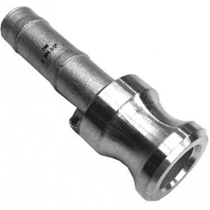 Cam Lock type E male x 1/2" nippel