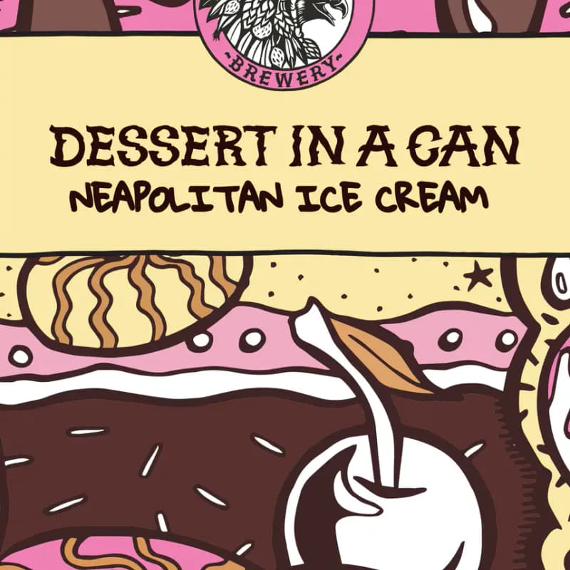 Dessert In A Can - Neapolitan Ice Cream - Allgrain