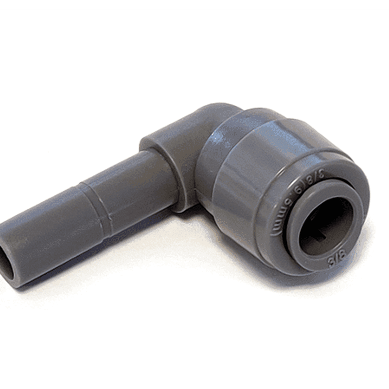 Albue 9,5mm (3/8") hunn til hann