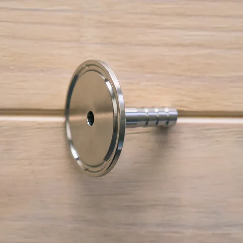 1,5" TC til 3/8" slangenippel