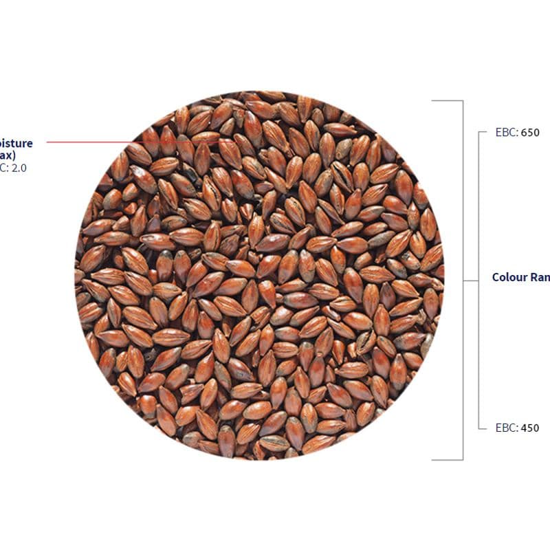 Low Color Chocolate (450-600 EBC) - Crisp Malting