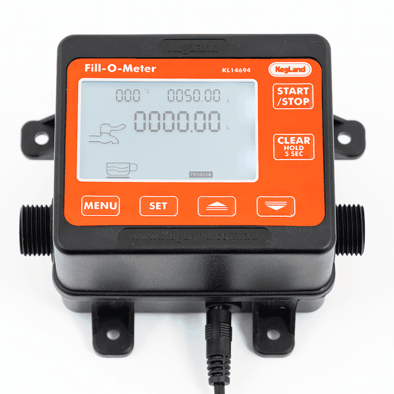 Fill-O-Meter Flow Meter Device