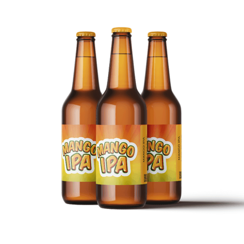 Mango IPA Etikett 60 stk