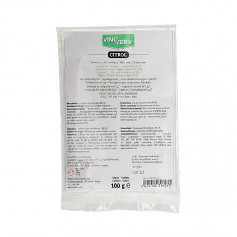 Citrol Sitronsyre 100g