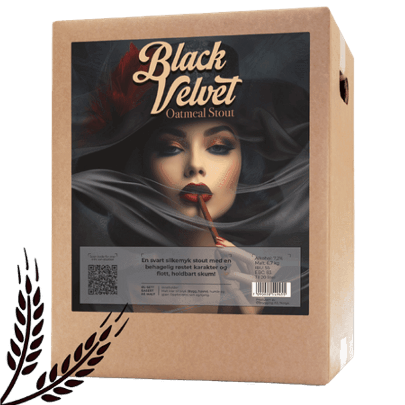 Black Velvet Oatmeal Stout- Allgrain