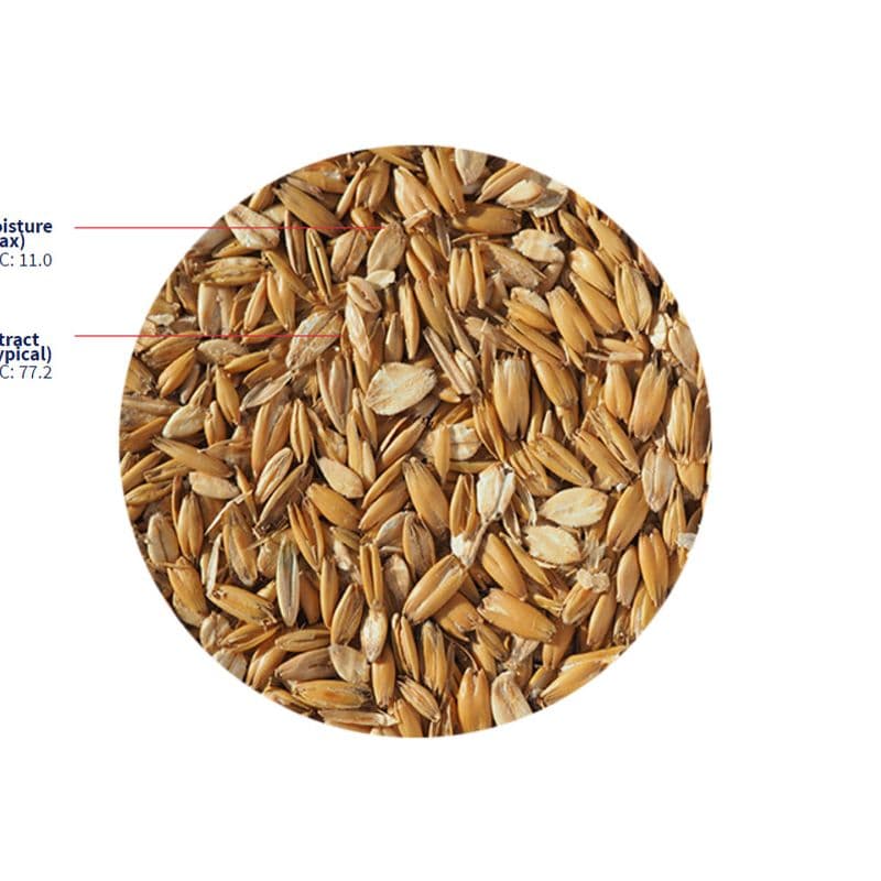 Flaked Torrefied Oats(2,8-5 EBC) - Crisp