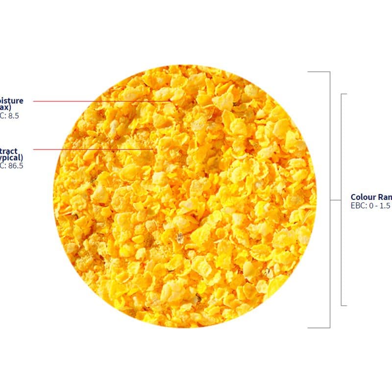 Flaket Mais 25kg - Crisp malting