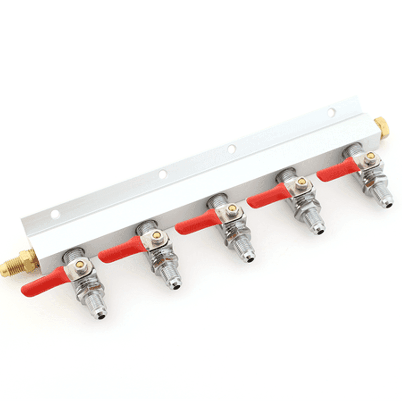 CO2 manifold med 5 uttak, MFL gjenger