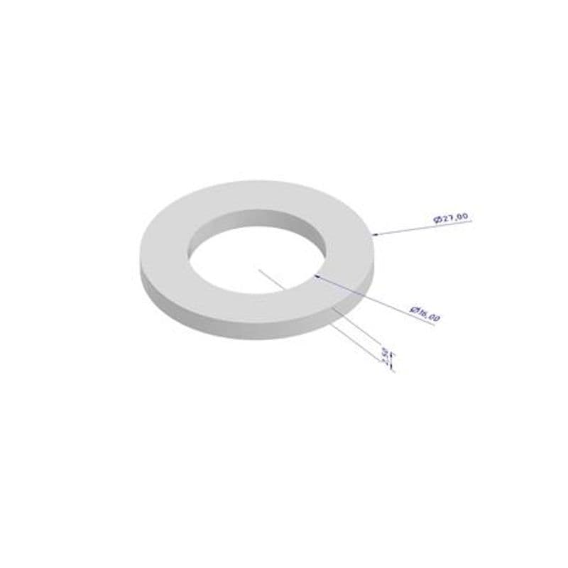 Pakning, 27x16x2.5mm, 2 stk