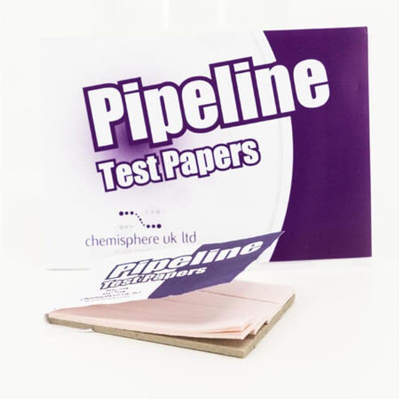 Pipeline Rinse Test Papers