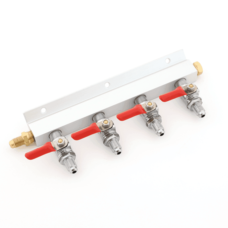 CO2 manifold med 4 uttak, MFL gjenger